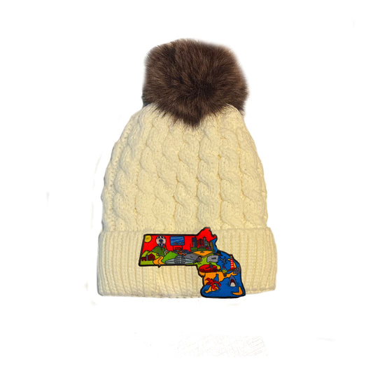Massachusetts Luxury Beanie